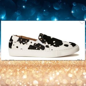 Corky’s Cow Print Pine Top